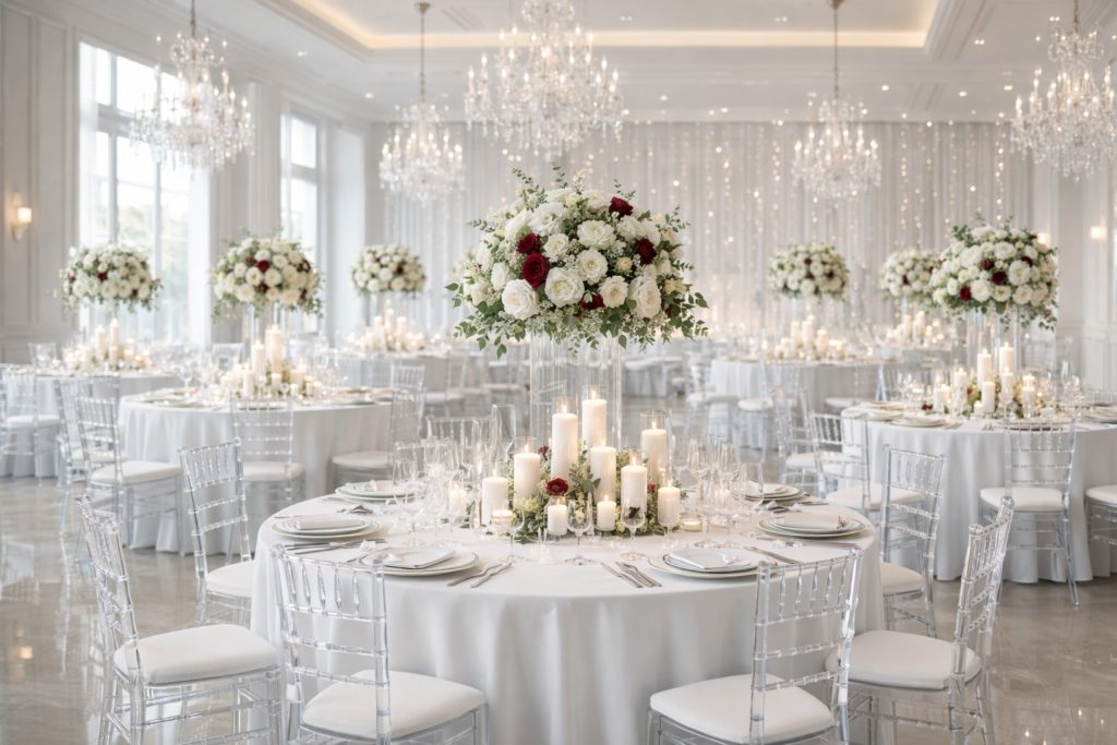 “25 wedding decor ideas that look luxury on a budget with lights, greenery, and candles”