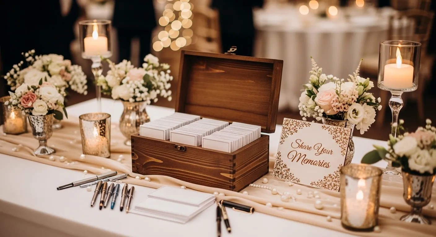 guest message card station