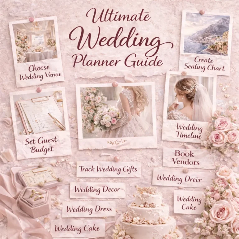 How to Organize Your Wedding Plans Step by Step